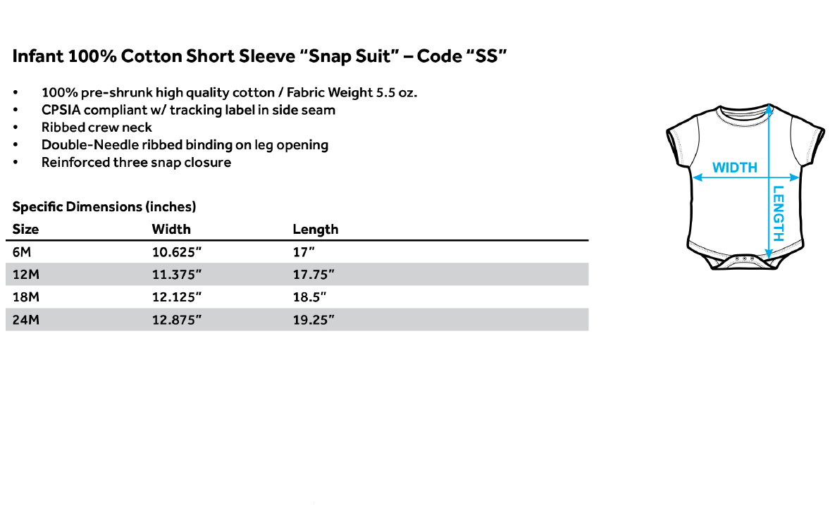 Back To The Future - Items Infant Snapsuit