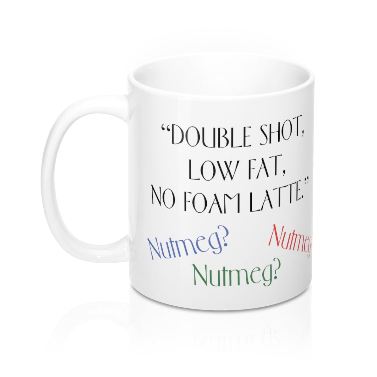 Niles Mug Set of TWO: Niles' Coffee Order and Niles' Emotional Journal, Frasier Fan Set