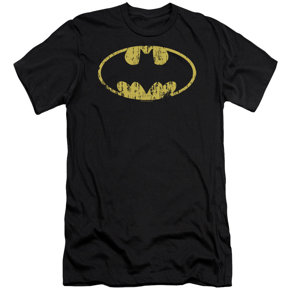 Batman - Classic Logo Distressed Premium Canvas Adult Slim Fit 30/1