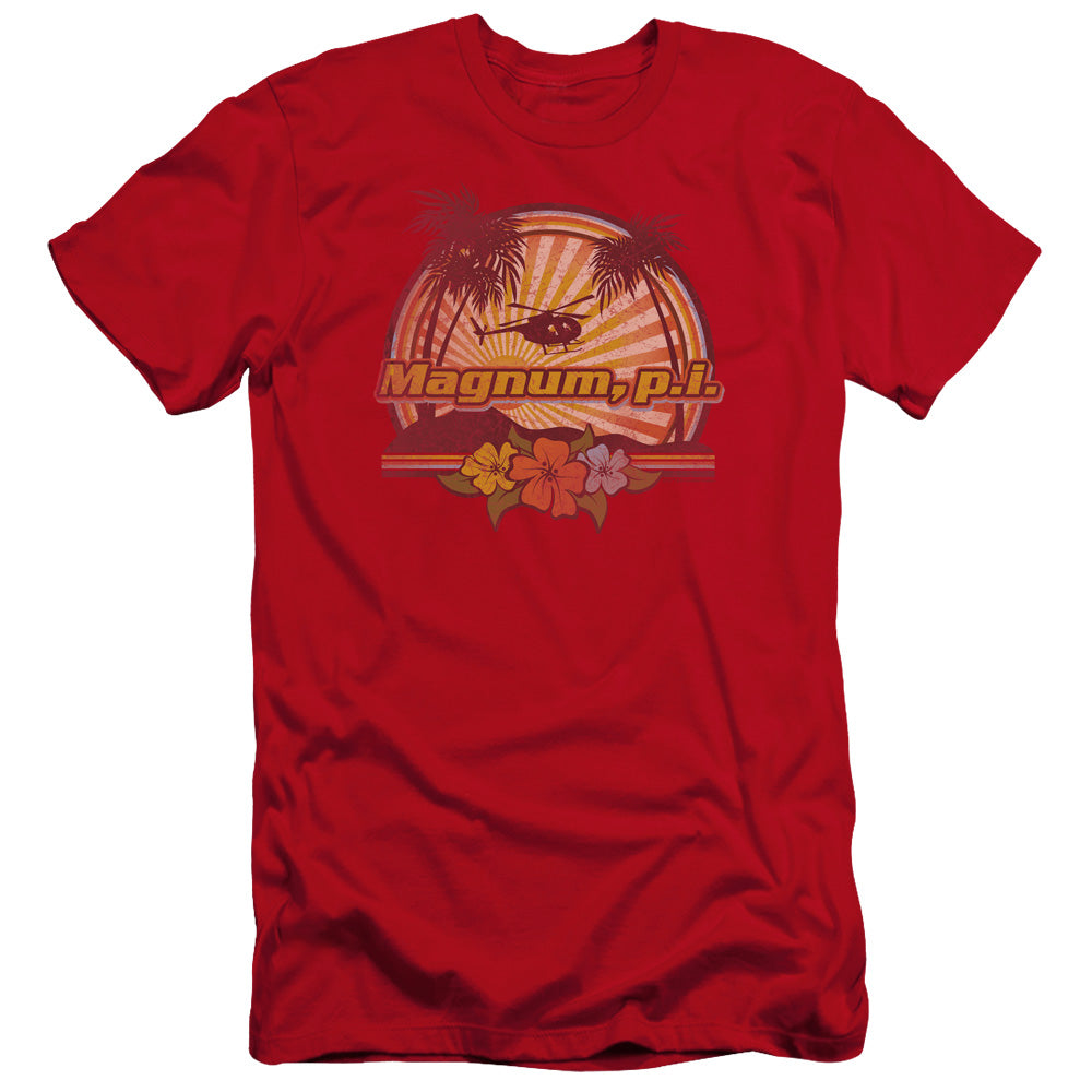 Magnum Pi - Hawaiian Sunset Premium Canvas Adult Slim Fit 30/1