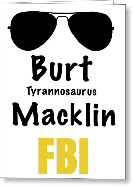 Burt Macklin Fbi - Pawnee Has Never Been In Better Hands. - Greeting Card