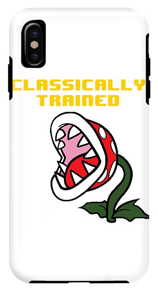 Classically Trained, Classic 8 Bit Entertainment System Characters. Babies From The 80's. - Phone Case
