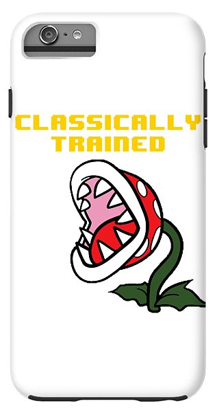 Classically Trained, Classic 8 Bit Entertainment System Characters. Babies From The 80's. - Phone Case
