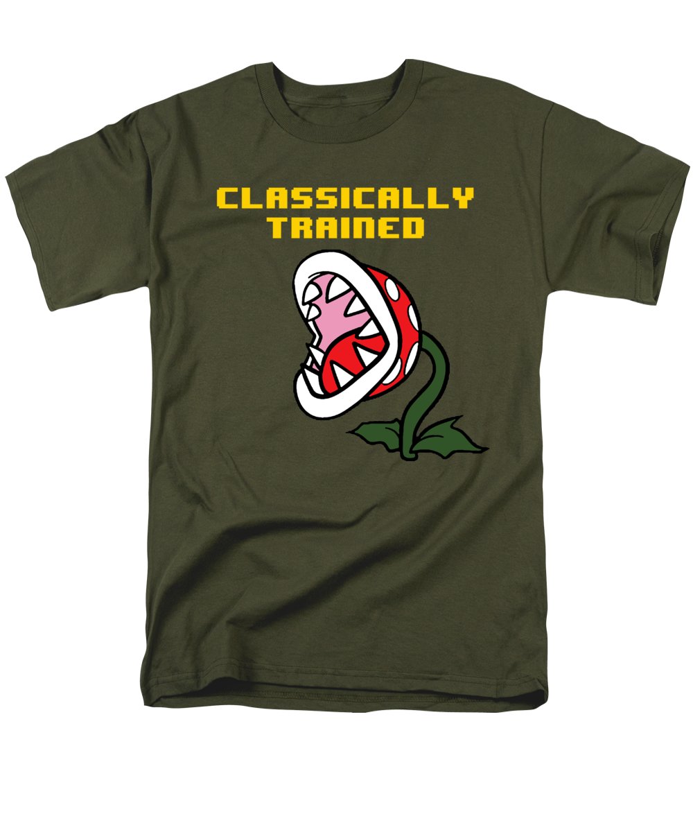Classically Trained, Classic 8 Bit Entertainment System Characters. Babies From The 80's. - Men's T-Shirt (Regular Fit)