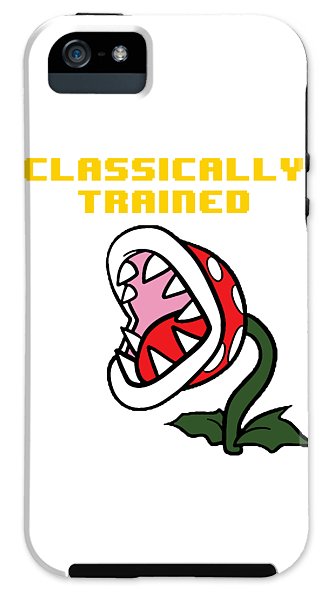 Classically Trained, Classic 8 Bit Entertainment System Characters. Babies From The 80's. - Phone Case