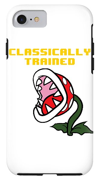 Classically Trained, Classic 8 Bit Entertainment System Characters. Babies From The 80's. - Phone Case