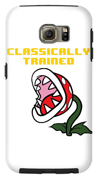 Classically Trained, Classic 8 Bit Entertainment System Characters. Babies From The 80's. - Phone Case