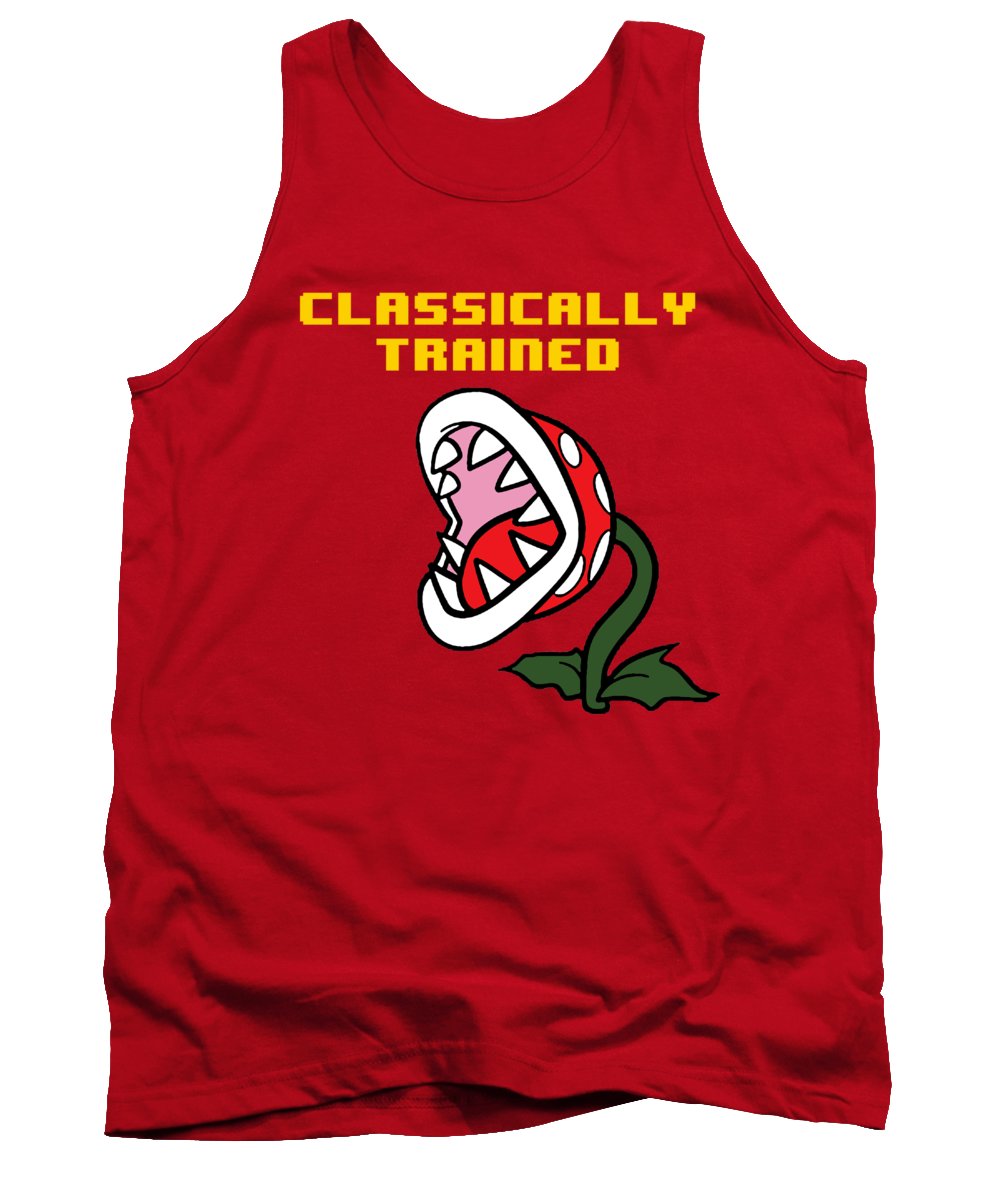 Classically Trained, Classic 8 Bit Entertainment System Characters. Babies From The 80's. - Tank Top