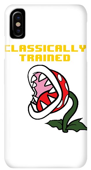 Classically Trained, Classic 8 Bit Entertainment System Characters. Babies From The 80's. - Phone Case
