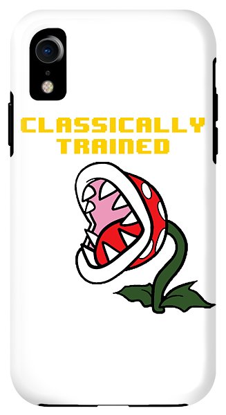 Classically Trained, Classic 8 Bit Entertainment System Characters. Babies From The 80's. - Phone Case