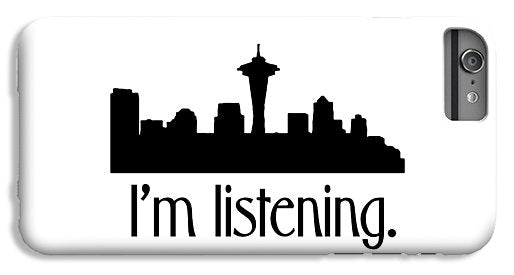 I'm Listening. From Kacl In Seattle, Dr. Crane Is Here To Help. - Phone Case