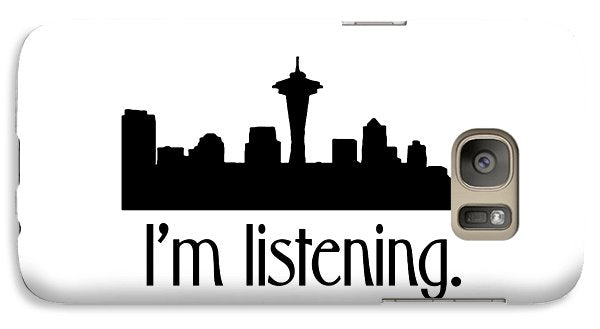 I'm Listening. From Kacl In Seattle, Dr. Crane Is Here To Help. - Phone Case