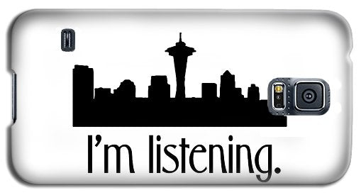 I'm Listening. From Kacl In Seattle, Dr. Crane Is Here To Help. - Phone Case