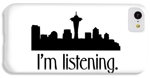 I'm Listening. From Kacl In Seattle, Dr. Crane Is Here To Help. - Phone Case