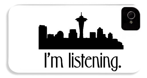 I'm Listening. From Kacl In Seattle, Dr. Crane Is Here To Help. - Phone Case