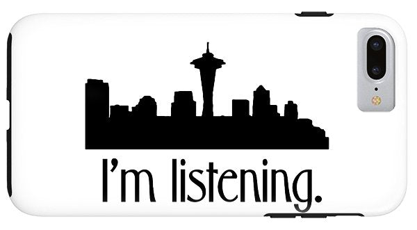 I'm Listening. From Kacl In Seattle, Dr. Crane Is Here To Help. - Phone Case