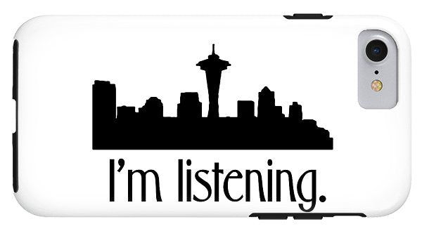 I'm Listening. From Kacl In Seattle, Dr. Crane Is Here To Help. - Phone Case