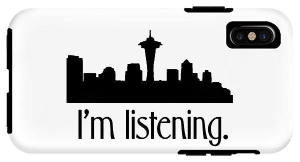 I'm Listening. From Kacl In Seattle, Dr. Crane Is Here To Help. - Phone Case