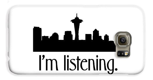 I'm Listening. From Kacl In Seattle, Dr. Crane Is Here To Help. - Phone Case