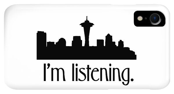 I'm Listening. From Kacl In Seattle, Dr. Crane Is Here To Help. - Phone Case