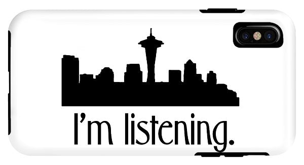 I'm Listening. From Kacl In Seattle, Dr. Crane Is Here To Help. - Phone Case