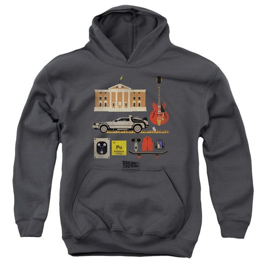 Back To The Future - Items Youth Pull Over Hoodie