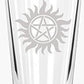 Supernatural: Anti-Possession Symbol - Etched Pint Glass, Clear