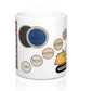 Frasier Mug Set of 2: TWO Different Coffee Mugs - Crane Brothers, Duke's, Caviar and Cork Master, Sherry Niles, Oh Dear God, I'm Listening Seattle Skyline