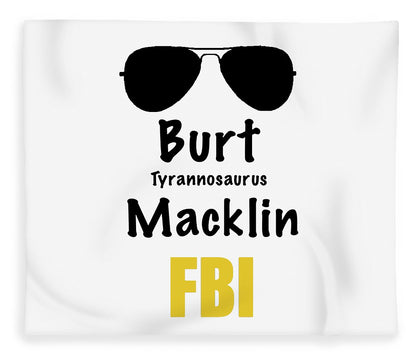 Burt Macklin Fbi - Pawnee Has Never Been In Better Hands. - Blanket