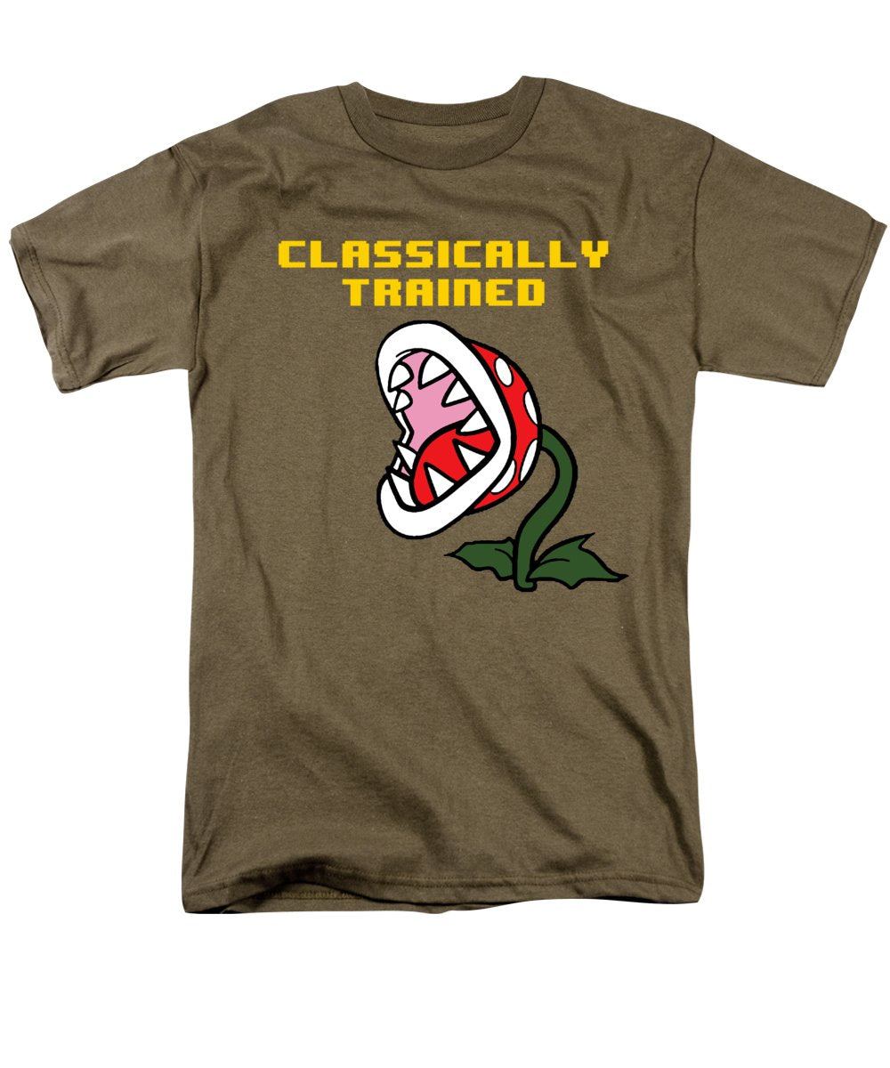 Classically Trained, Classic 8 Bit Entertainment System Characters. Babies From The 80's.  - Men's T-Shirt  (Regular Fit)