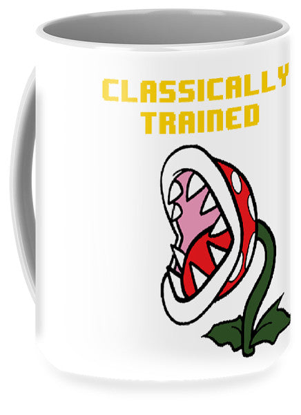 Classically Trained, Classic 8 Bit Entertainment System Characters. Babies From The 80's.  - Mug