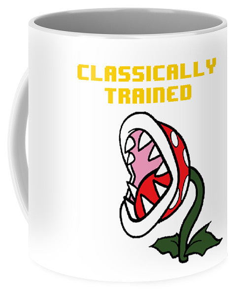 Classically Trained, Classic 8 Bit Entertainment System Characters. Babies From The 80's.  - Mug