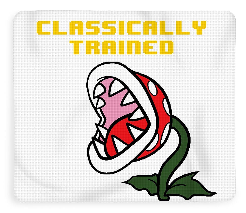 Classically Trained, Classic 8 Bit Entertainment System Characters. Babies From The 80's.  - Blanket