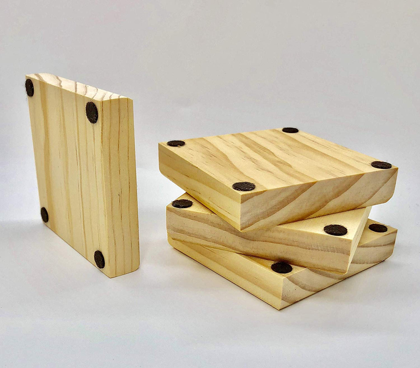 I'm Listening Coasters: Wood coaster set of 4 - KACL, Sherry Niles?, I'm Listening, and You Get One