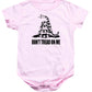 Don't Tread On Me Gadsen - Baby Onesie