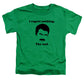 I Regret Nothing.  The End.  Ron Swanson. - Toddler T-Shirt