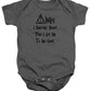 I Solemnly Swear That I Am Up To No Good.  Potter Always Symbol. - Baby Onesie