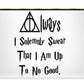 I Solemnly Swear That I Am Up To No Good.  Potter Always Symbol. - Carry-All Pouch