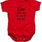 I Solemnly Swear That I Am Up To No Good.  Potter Always Symbol. - Baby Onesie