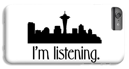 I'm Listening.  From Kacl In Seattle, Dr. Crane Is Here To Help.  - Phone Case