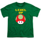 Level Up Mushroom, Classic 8 Bit Entertainment System Characters. Babies From The 80's.  - Youth T-Shirt