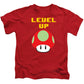 Level Up Mushroom, Classic 8 Bit Entertainment System Characters. Babies From The 80's.  - Kids T-Shirt