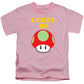 Level Up Mushroom, Classic 8 Bit Entertainment System Characters. Babies From The 80's.  - Kids T-Shirt