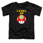 Level Up Mushroom, Classic 8 Bit Entertainment System Characters. Babies From The 80's.  - Toddler T-Shirt