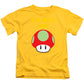 Level Up Mushroom, Classic 8 Bit Entertainment System Characters. Babies From The 80's.  - Kids T-Shirt