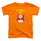Level Up Mushroom, Classic 8 Bit Entertainment System Characters. Babies From The 80's.  - Toddler T-Shirt