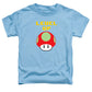Level Up Mushroom, Classic 8 Bit Entertainment System Characters. Babies From The 80's.  - Toddler T-Shirt