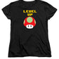 Level Up Mushroom, Classic 8 Bit Entertainment System Characters. Babies From The 80's.  - Women's T-Shirt (Standard Fit)