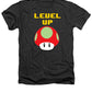 Level Up Mushroom, Classic 8 Bit Entertainment System Characters. Babies From The 80's.  - Heathers T-Shirt