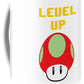 Level Up Mushroom, Classic 8 Bit Entertainment System Characters. Babies From The 80's.  - Mug